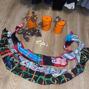 Hermes Silk Twilly Scarves (3)
